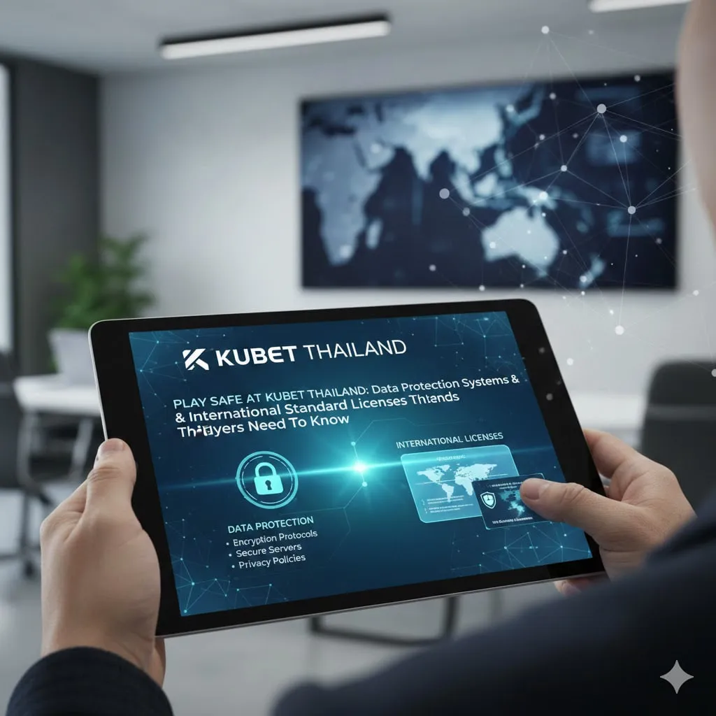 เล่นอย่างปลอดภัยที่ KUBET Thailand: เจาะระบบป้องกันข้อมูลและใบอนุญาตมาตรฐานสากลที่ผู้เล่นไทยต้องรู้
