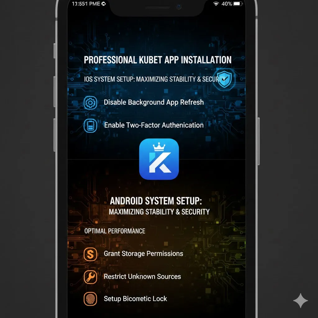 การตั้งค่า แอพkubet บน Android เพื่อความเสถียรสูงสุด